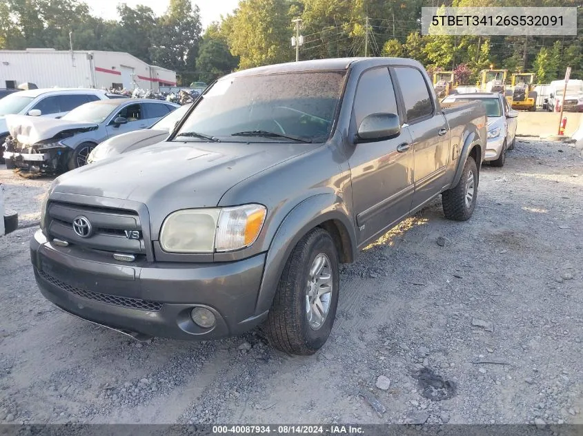 5TBET34126S532091 2006 Toyota Tundra Sr5 V8