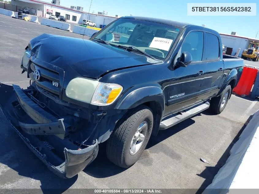 5TBET38156S542382 2006 Toyota Tundra Limited V8