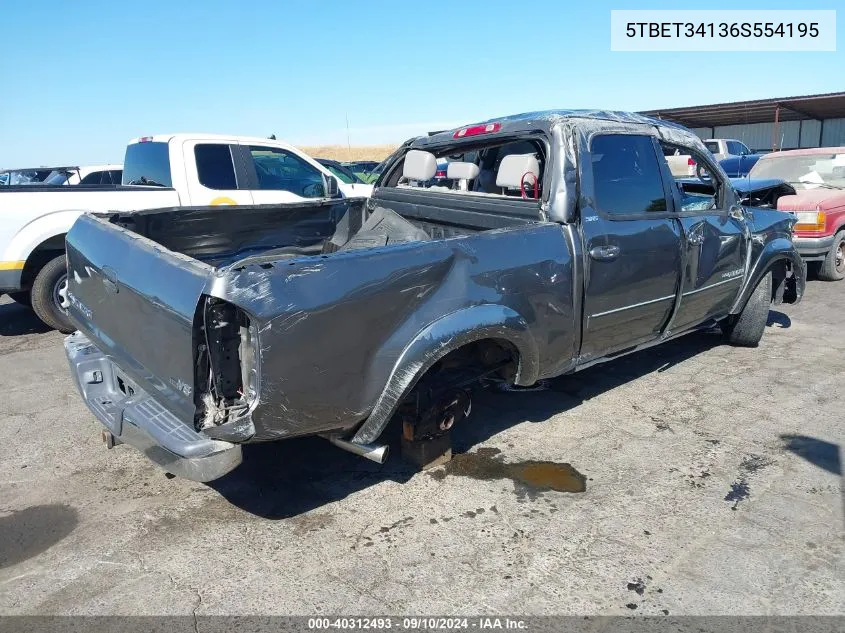 5TBET34136S554195 2006 Toyota Tundra Sr5 V8