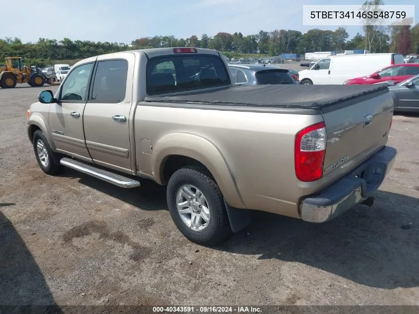 5TBET34146S548759 2006 Toyota Tundra Sr5 V8