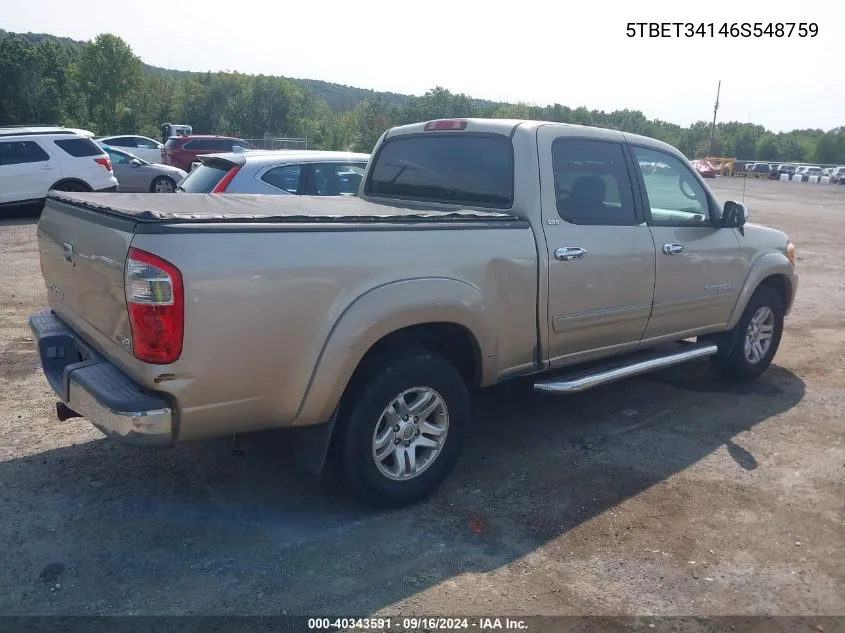 5TBET34146S548759 2006 Toyota Tundra Sr5 V8