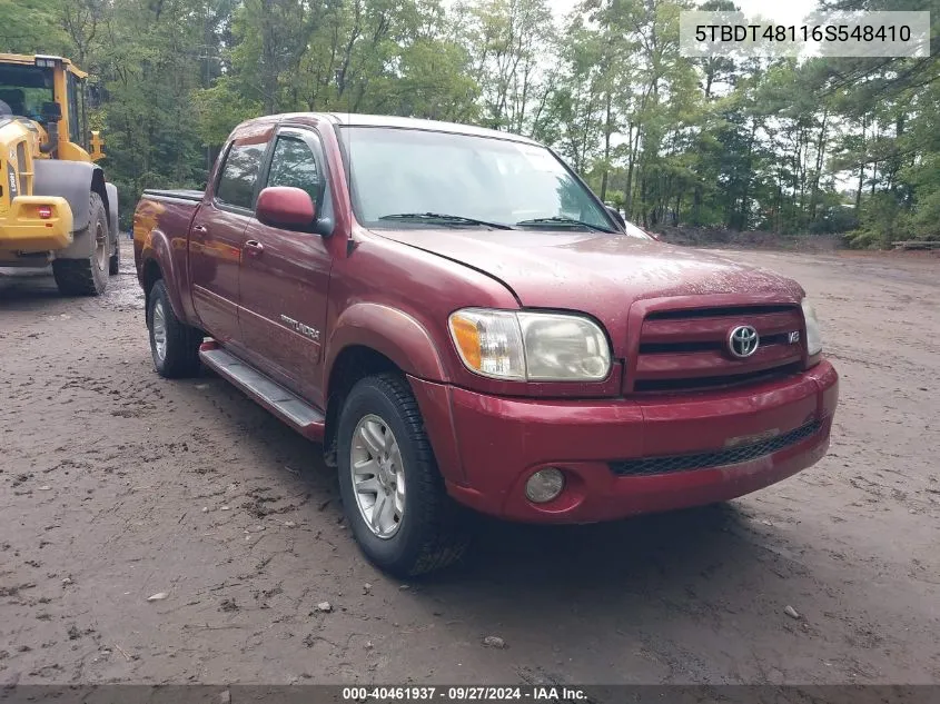 5TBDT48116S548410 2006 Toyota Tundra Limited V8