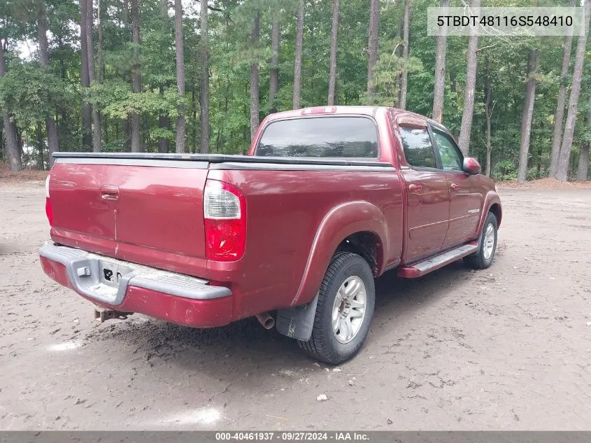 5TBDT48116S548410 2006 Toyota Tundra Limited V8