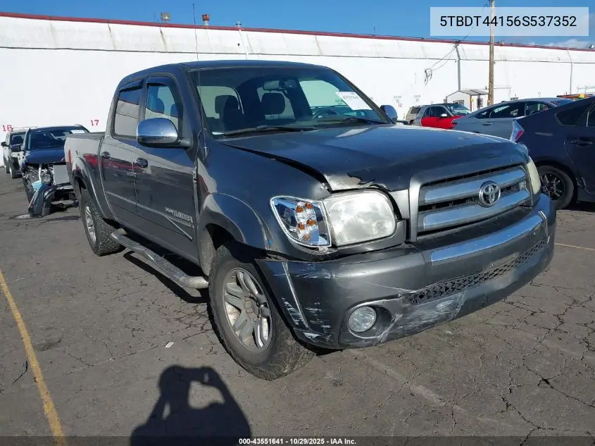 5TBDT44156S537352 2006 Toyota Tundra Sr5 V8