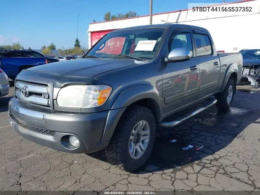5TBDT44156S537352 2006 Toyota Tundra Sr5 V8