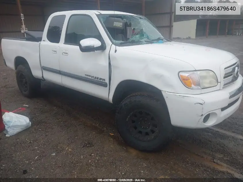 5TBRU34186S479640 2006 Toyota Tundra Sr5