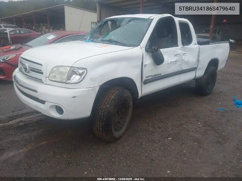 5TBRU34186S479640 2006 Toyota Tundra Sr5
