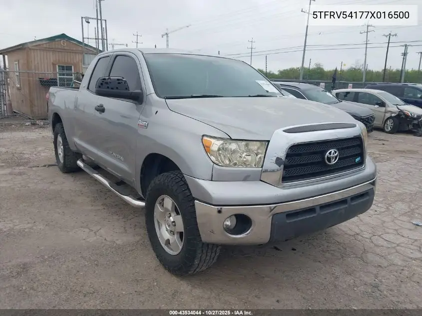 5TFRV54177X016500 2007 Toyota Tundra Sr5 V8
