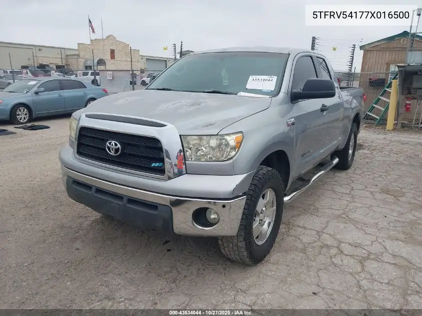 5TFRV54177X016500 2007 Toyota Tundra Sr5 V8