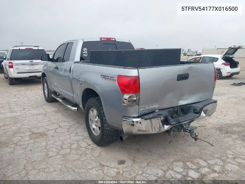 5TFRV54177X016500 2007 Toyota Tundra Sr5 V8