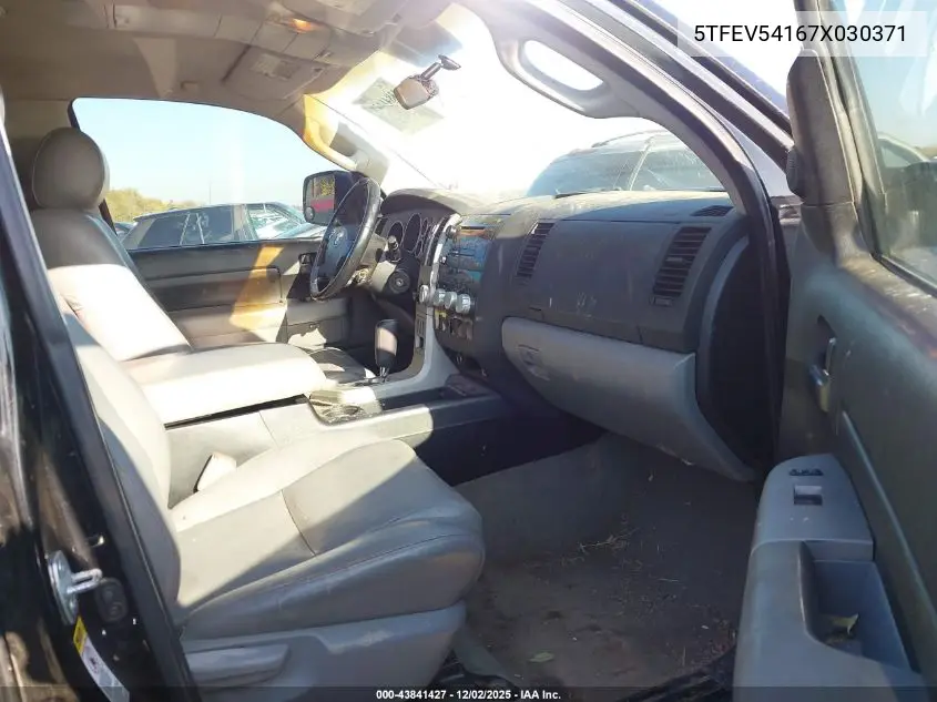 5TFEV54167X030371 2007 Toyota Tundra Sr5 5.7L V8
