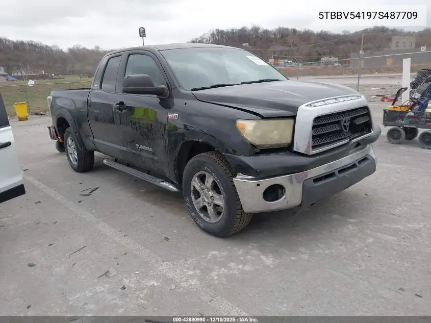 5TBBV54197S487709 2007 Toyota Tundra Sr5 5.7L V8