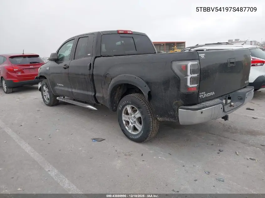 5TBBV54197S487709 2007 Toyota Tundra Sr5 5.7L V8