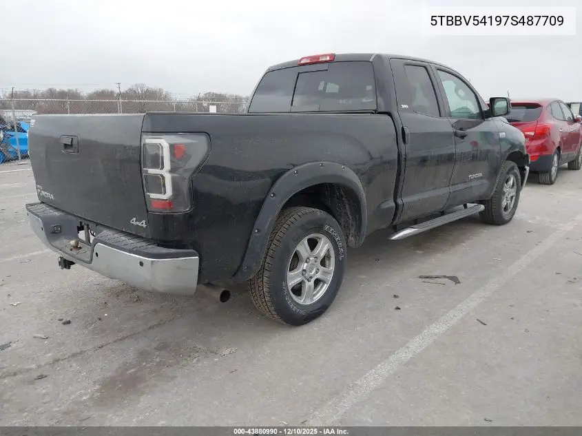 5TBBV54197S487709 2007 Toyota Tundra Sr5 5.7L V8