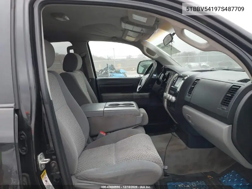 5TBBV54197S487709 2007 Toyota Tundra Sr5 5.7L V8