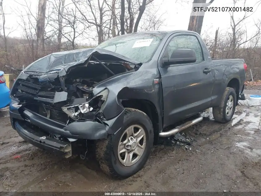 5TFJV52107X001482 2007 Toyota Tundra Base 5.7L V8