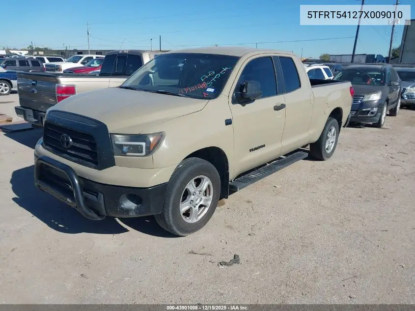 5TFRT54127X009010 2007 Toyota Tundra Sr5 4.7L V8