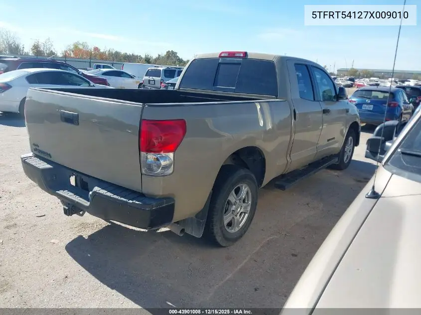 5TFRT54127X009010 2007 Toyota Tundra Sr5 4.7L V8