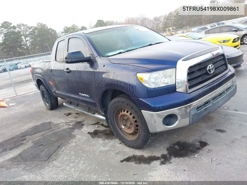 5TFRU54198X009861 2008 Toyota Tundra Sr5 V6