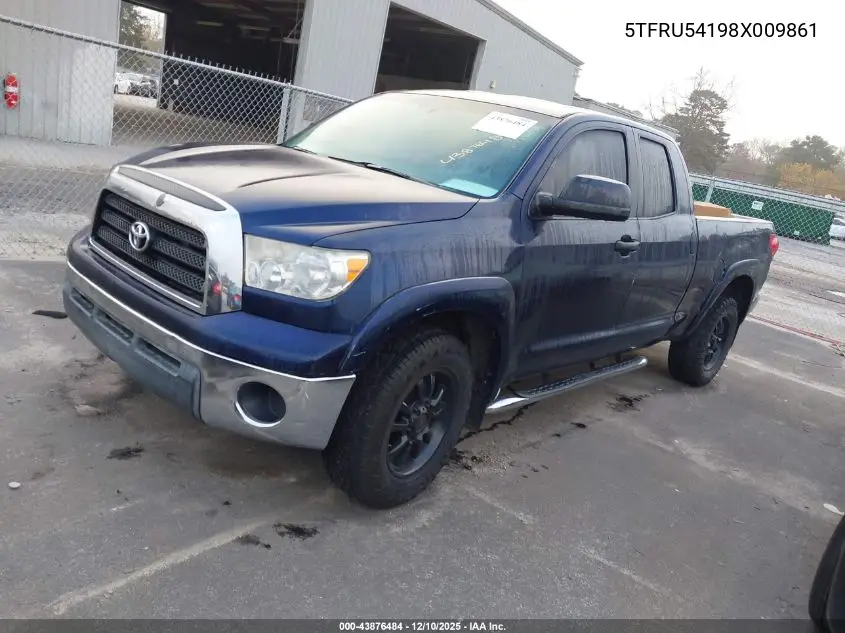 5TFRU54198X009861 2008 Toyota Tundra Sr5 V6