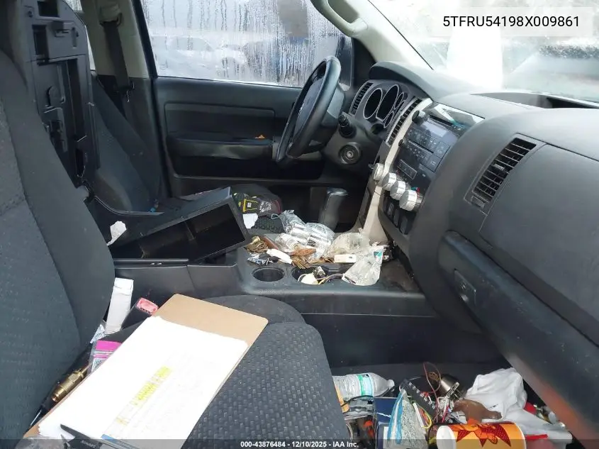 5TFRU54198X009861 2008 Toyota Tundra Sr5 V6