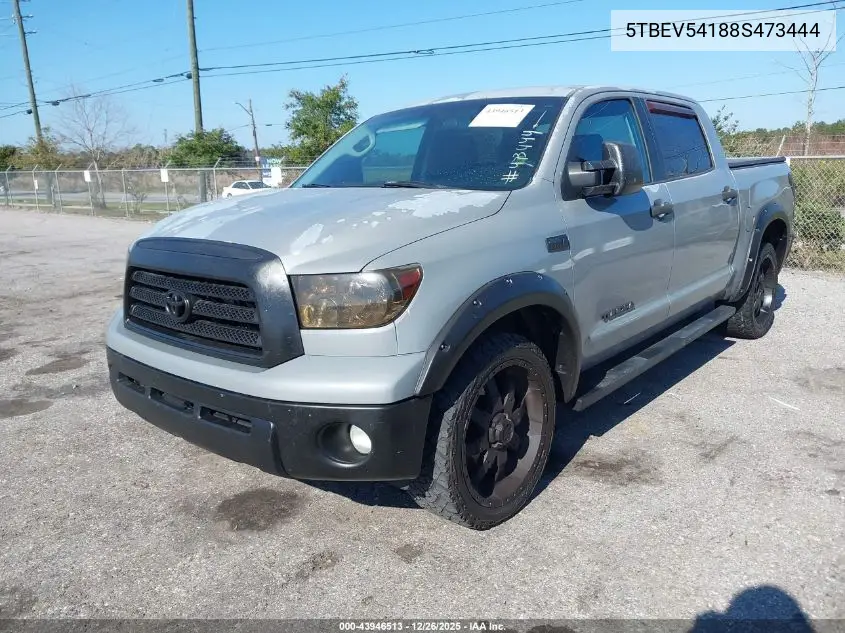 5TBEV54188S473444 2008 Toyota Tundra Sr5 5.7L V8