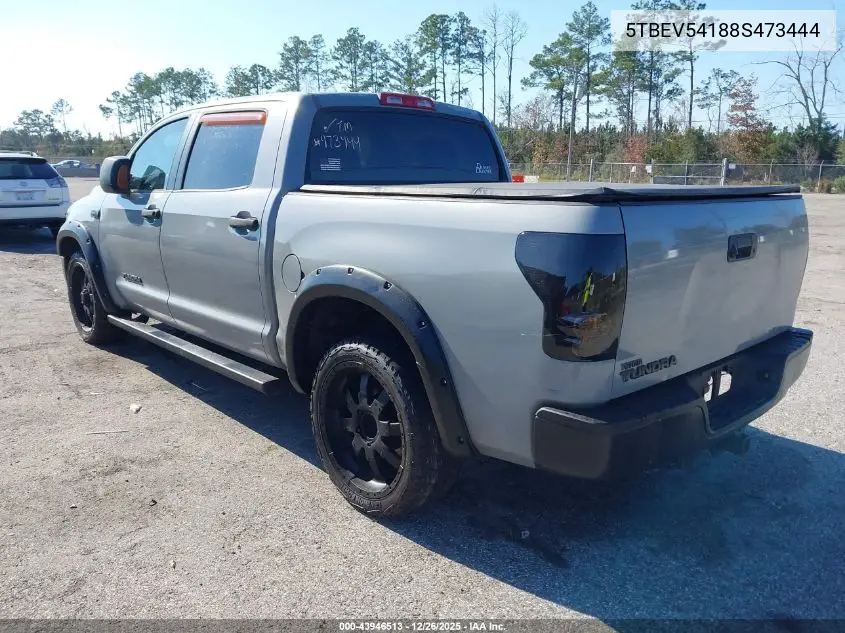 5TBEV54188S473444 2008 Toyota Tundra Sr5 5.7L V8