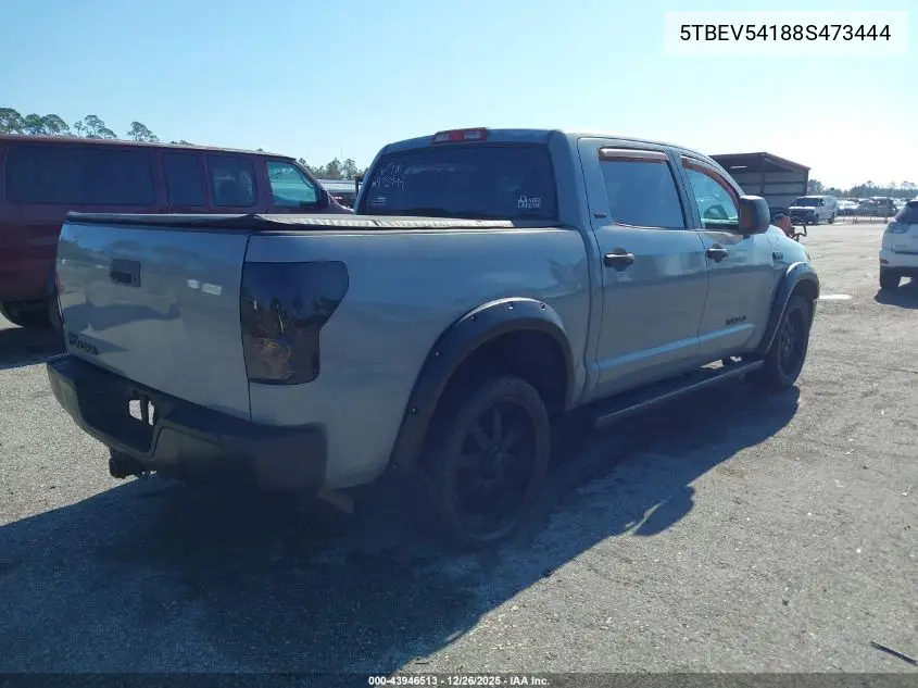 5TBEV54188S473444 2008 Toyota Tundra Sr5 5.7L V8