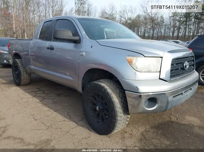 5TFBT54119X015207 2009 Toyota Tundra Grade 4.7L V8