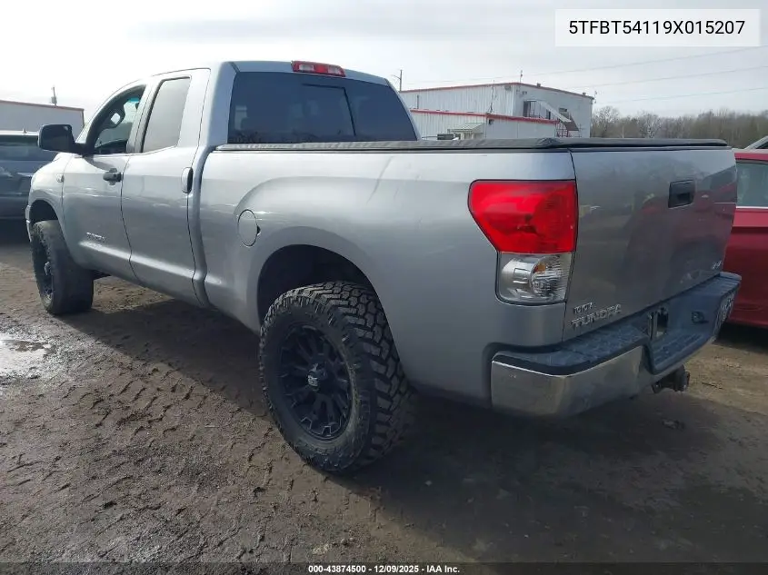 5TFBT54119X015207 2009 Toyota Tundra Grade 4.7L V8