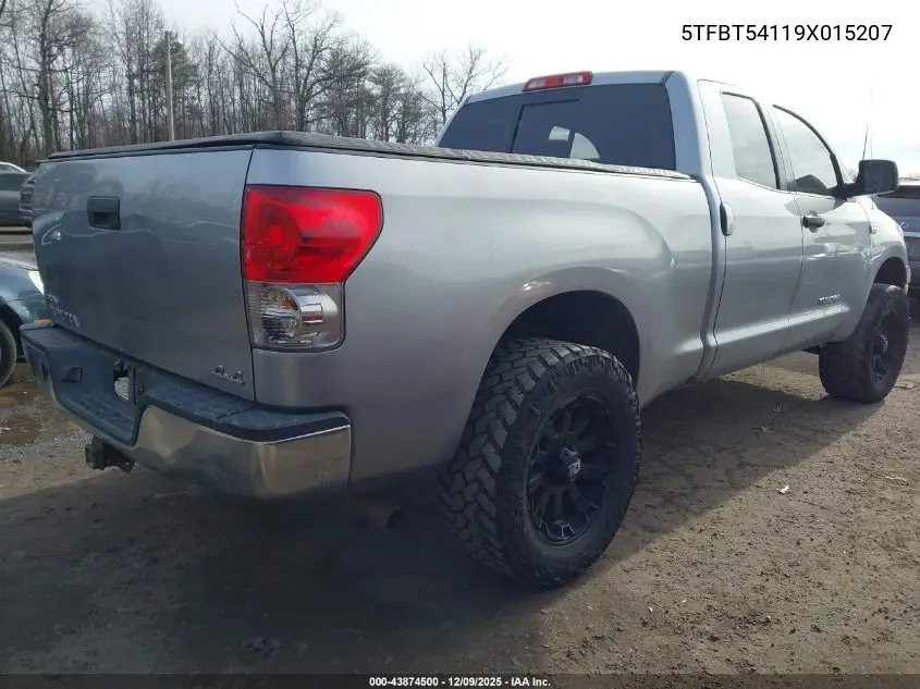 5TFBT54119X015207 2009 Toyota Tundra Grade 4.7L V8