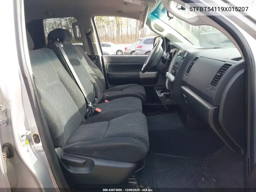 5TFBT54119X015207 2009 Toyota Tundra Grade 4.7L V8