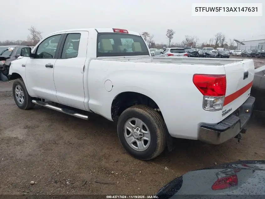 5TFUW5F13AX147631 2010 Toyota Tundra Grade 5.7L V8