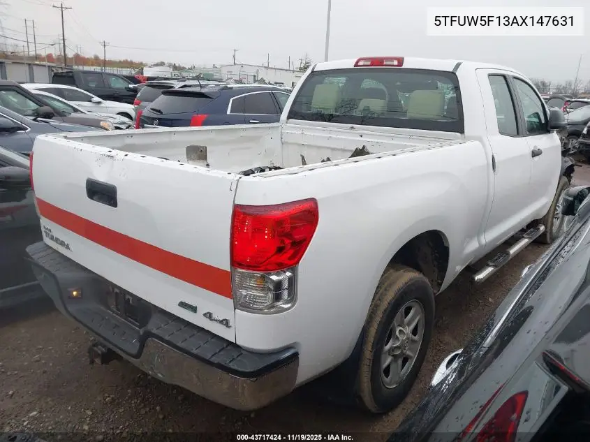 5TFUW5F13AX147631 2010 Toyota Tundra Grade 5.7L V8