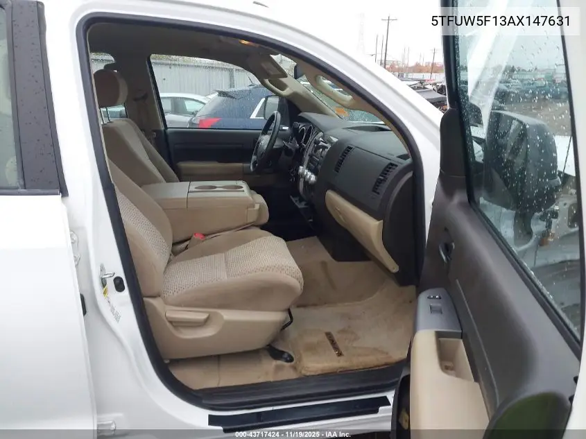 5TFUW5F13AX147631 2010 Toyota Tundra Grade 5.7L V8