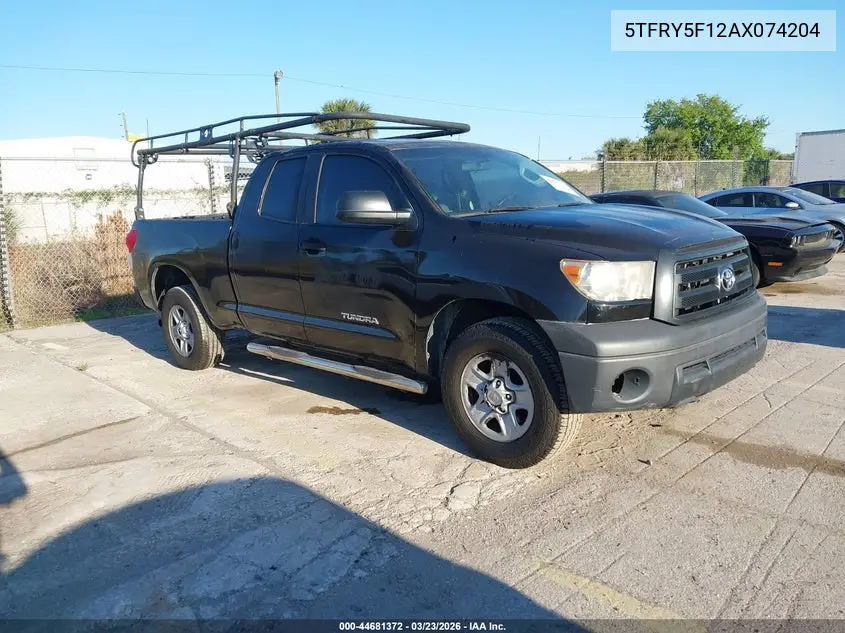 5TFRY5F12AX074204 2010 Toyota Tundra Grade 5.7L V8