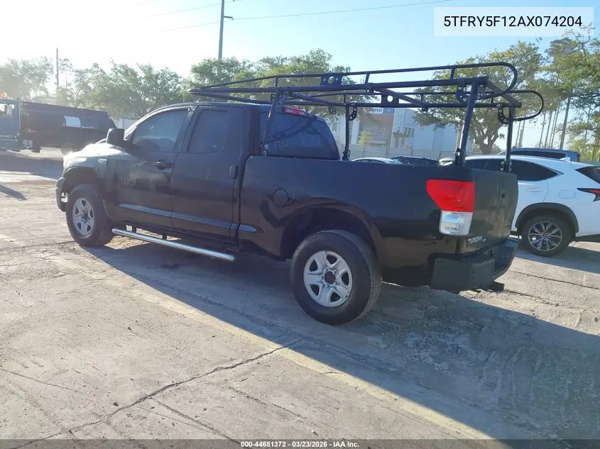 5TFRY5F12AX074204 2010 Toyota Tundra Grade 5.7L V8