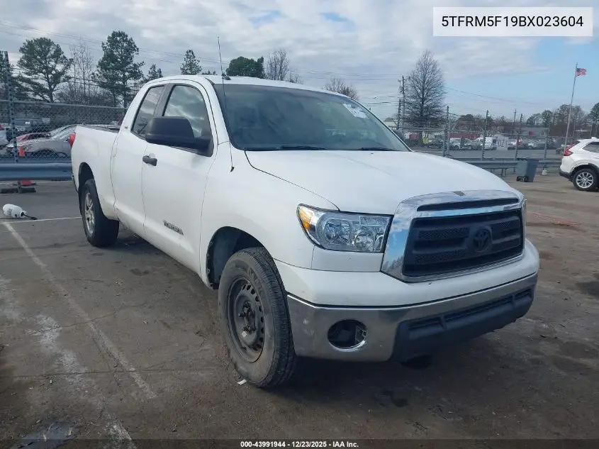 5TFRM5F19BX023604 2011 Toyota Tundra Grade 4.6L V8
