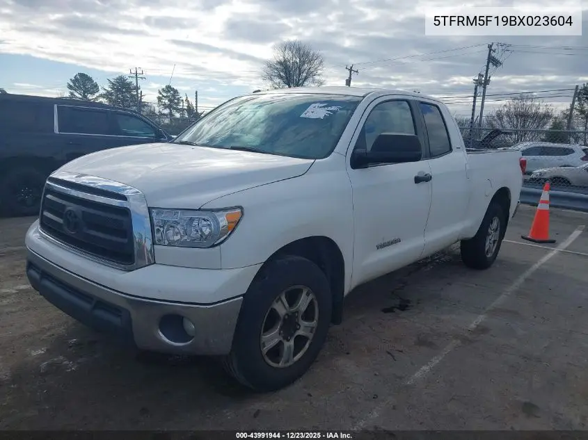 5TFRM5F19BX023604 2011 Toyota Tundra Grade 4.6L V8