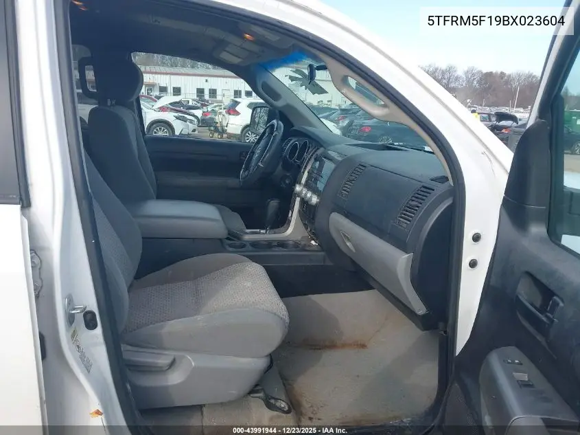 5TFRM5F19BX023604 2011 Toyota Tundra Grade 4.6L V8