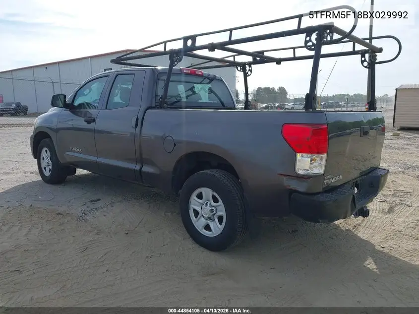 5TFRM5F18BX029992 2011 Toyota Tundra Grade 4.6L V8