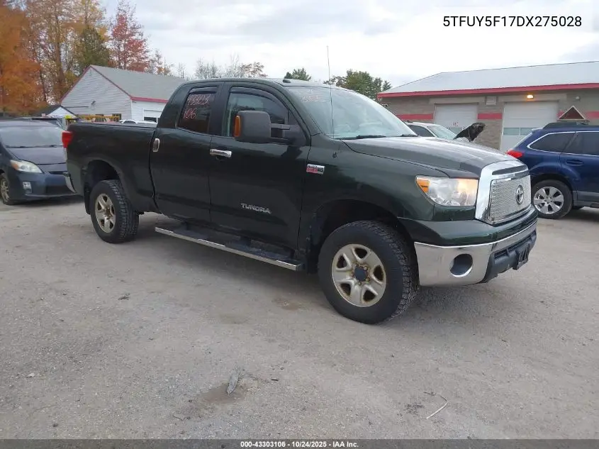 5TFUY5F17DX275028 2013 Toyota Tundra Grade 5.7L V8