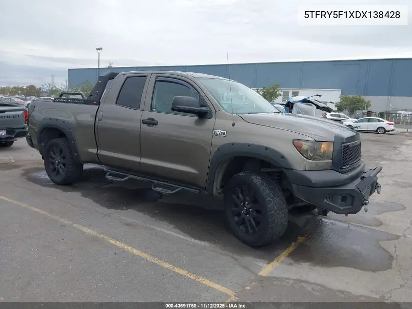 5TFRY5F1XDX138428 2013 Toyota Tundra Grade 5.7L V8