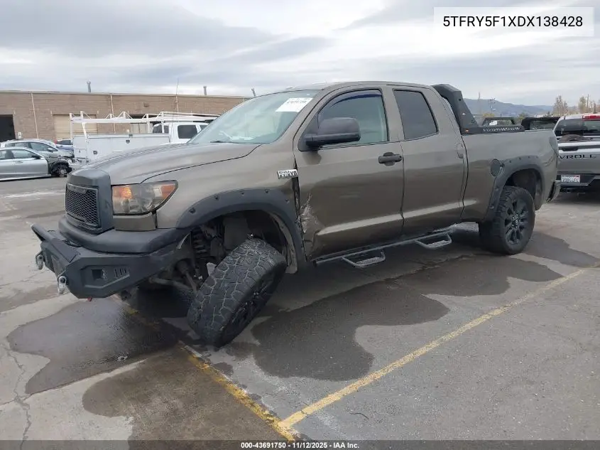 5TFRY5F1XDX138428 2013 Toyota Tundra Grade 5.7L V8
