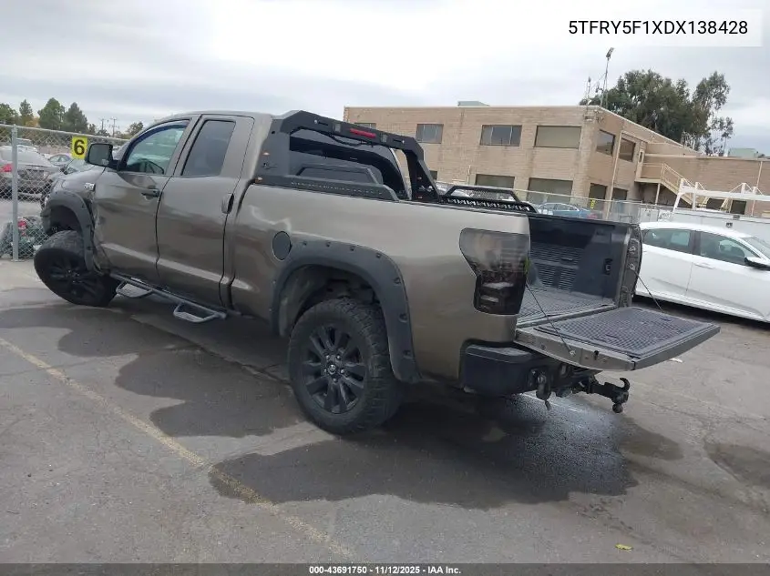 5TFRY5F1XDX138428 2013 Toyota Tundra Grade 5.7L V8
