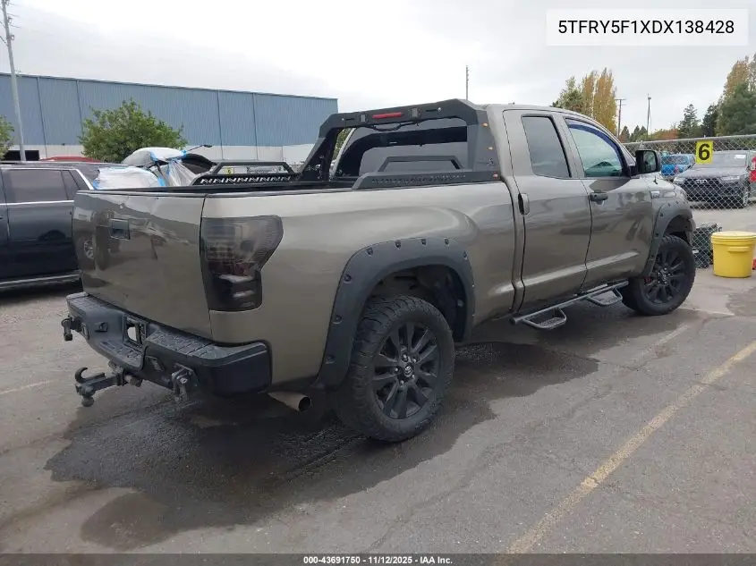5TFRY5F1XDX138428 2013 Toyota Tundra Grade 5.7L V8