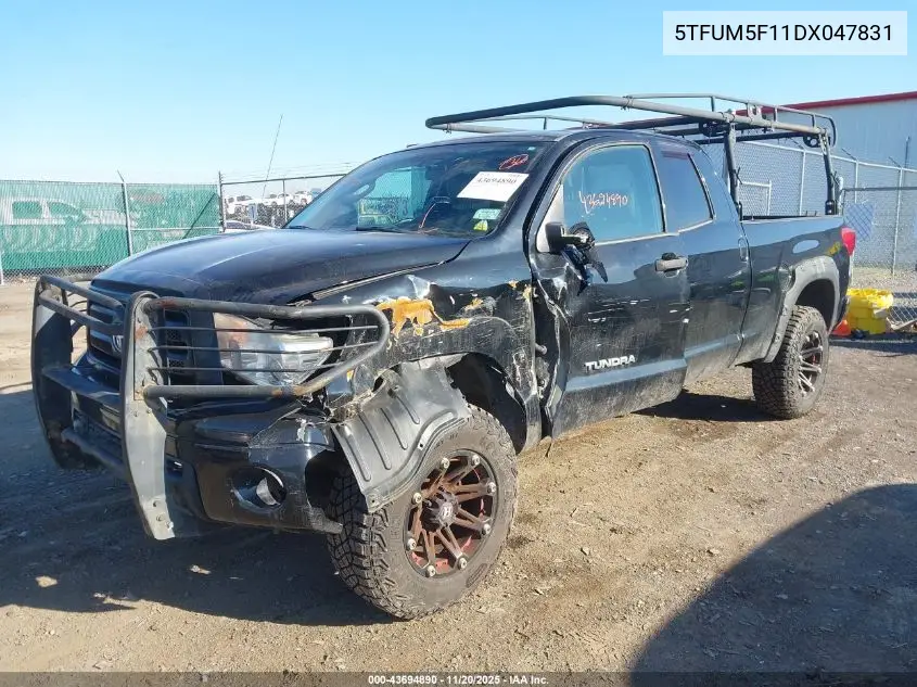 5TFUM5F11DX047831 2013 Toyota Tundra Grade 4.6L V8