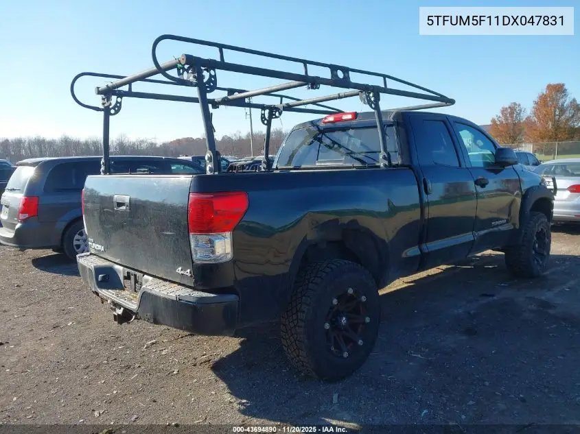 5TFUM5F11DX047831 2013 Toyota Tundra Grade 4.6L V8