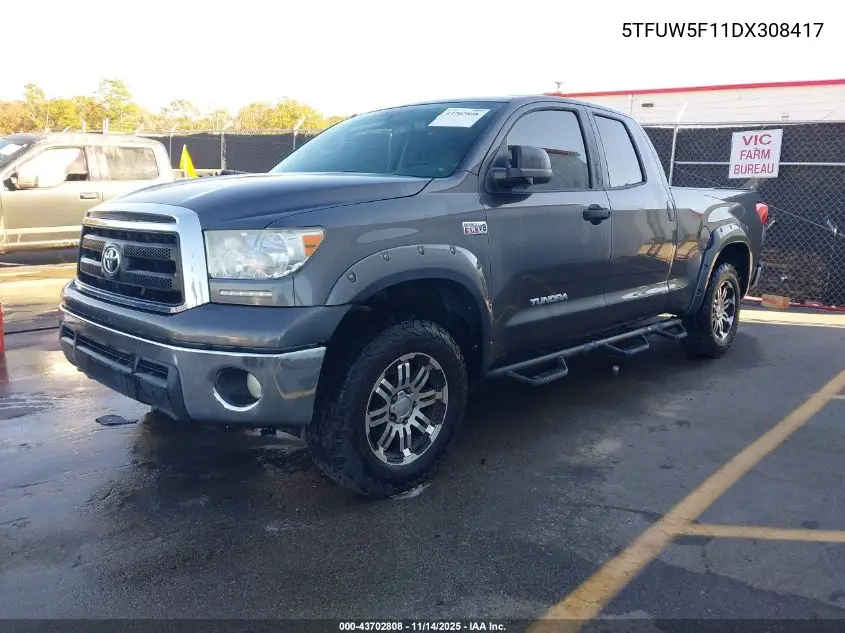 5TFUW5F11DX308417 2013 Toyota Tundra Grade 5.7L V8