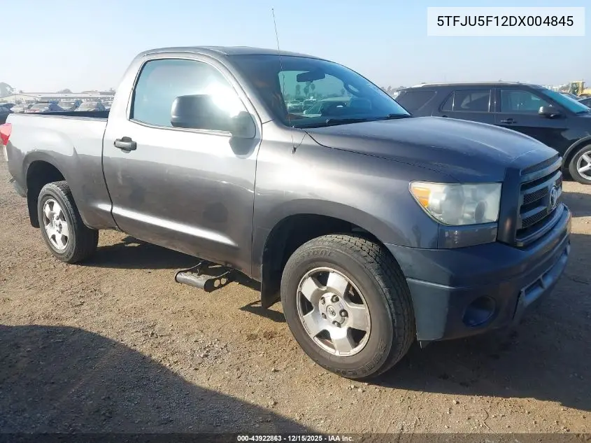 5TFJU5F12DX004845 2013 Toyota Tundra Grade V6